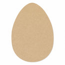 Large Unfinished Unpainted Paper Mache Easter Egg DIY Craft  11.5 Inches