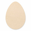 5.1-Inch DIY Unfinished Wooden Egg Craft Cutout