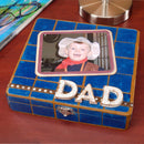 Unfinished Wooden Jewelry or Storage Trinket Gift Box Chest with Clasp DIY Craft  8.5 Inches