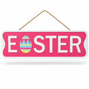 Easter Metal Wall Sign 18 Inch Wide