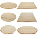Set of 6 Wooden Plaques DIY Crafts Blanks Unfinished
