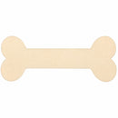 Unfinished Wooden Bone Shape Cutout DIY Craft 5 Inches