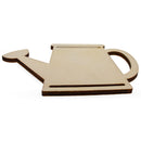 Watering Can Wooden Plaque DIY Crafts Blanks Unfinished 5.35 Inches