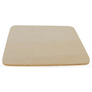 3-Inch Unfinished Square Wooden Plaque for DIY Crafts