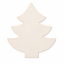 Unfinished Wooden Christmas Tree Shape Cutout DIY Craft 4.6 Inches