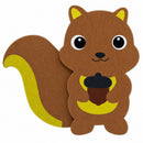 Wooden Squirrel Shape Cutout DIY Craft 4.1 Inches