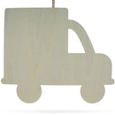 Unfinished Wooden Truck Shape Cutout DIY Craft 12.5 Inches