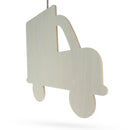 Unfinished Wooden Truck Shape Cutout DIY Craft 12.5 Inches