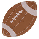 Foam Football Shape Cutouts DIY Craft 10.5 Inches