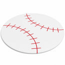 Set of 3 Foam Baseball Craft Cutouts 4.3-Inch DIY Crafts