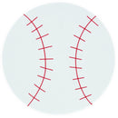 Set of 3 Foam Baseball Craft Cutouts 4.3-Inch DIY Crafts