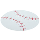 Set of 3 Foam Baseball Craft Cutouts 4.3-Inch DIY Crafts