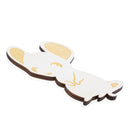 Unfinished Wooden Mouse Shape Cutout DIY Craft 4.6 Inches