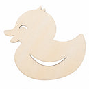 Unfinished Wooden Ducky Cutout DIY Craft 4.6 Inches