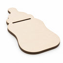 Unfinished Wooden Baby Bottle Cutout DIY Craft 5.4 Inches