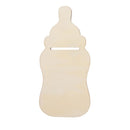 Unfinished Wooden Baby Bottle Cutout DIY Craft 5.4 Inches