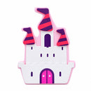 Painted Wooden Princess Castle Cutout DIY Craft 4 Inches