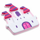 Painted Wooden Princess Castle Cutout DIY Craft 4 Inches