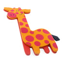 Painted Wooden Giraffe Cutout DIY Craft 5 Inches