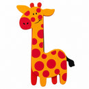 Painted Wooden Giraffe Cutout DIY Craft 5 Inches