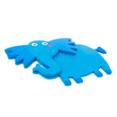 Painted Wooden Elephant Cutout DIY Craft 4.35 Inches