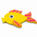 Painted Wooden Fish Cutout DIY Craft 3.9 Inches
