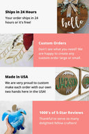 Unfinished Wood Marine Dinosaur Silhouette - Craft- up to 46" DIY
