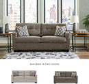 Contemporary Espresso Full Size Sofa Sleeper MemoryFoam