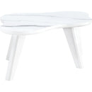 Modern minimalist wood color table top. Solid wood legs, cloud shape to give you a new experience, computer desk. The game table. Suitable for dining and living rooms.
