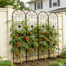 Garden Metal Trellis Rustproof Trellis For Climbing Plants Outdoor Flower Support