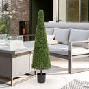 Tree Artificial Boxwood Topiary Tree Plant Potted Trees Decorations For Indoor Living Room Outdoor 150cm 1pcs/set