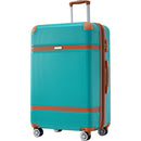 Hardshell Luggage Sets 3 Piece double spinner 8 wheels Suitcase with TSA Lock Lightweight 20"24"28"