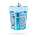 Cookies Ice Cream Pint Glass Christmas Ornament