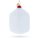 Farm Fresh Milk Jug Glass Christmas Ornament
