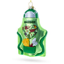 Gardener Apron with Tools Glass Christmas Ornament