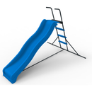 XSL003 2.2M kids plastic slide indoor Freestanding playground equipment children plastic slide kids indoor slide blue