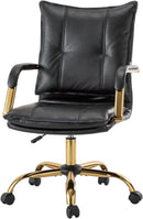 Black Office Desk Chair With Adjustable Height Elegant