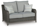 Elite Park - Loveseat With Cushion - Gray