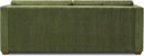 EightyTwoInches Pull Out Sofa Bed With Hidden Mattress