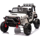 24V Kids Ride On 400W Electric toy car W/Parents Control,Four-wheel suspension,Front and rear LED searchlight,With Bluetooth,MP3,USB,Music,Volume adjustment,Light control and Power display For Kids 3+