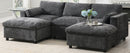 [VIDEO]86.5'' Chenille Modular Sectional Sofa with Storage Pockets, 5 Seat U Shaped Couch Set with Pillows,Free Combination,Modern Cloud Sofa with 2 Movable Ottoman for Living Room,Apartment,3 Colors
