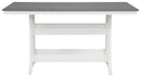 Transville - Counter Table W/Umb Opt