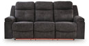 Brysonview - Reclining Sofa - Charcoal