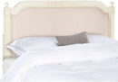 Tufted Linen Rustic Beige Headboard for Twin Beds