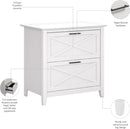 Key West Lateral File Cabinet 2 Drawer Modern Farmhouse