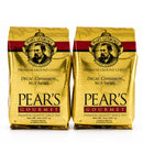 Pear's Cinnamon Nut Swirl Decaffeinated Ground Coffee | Pack of 2 | 8 oz | Brenmar