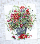 December Bouquet B7002L Counted Cross-Stitch Kit