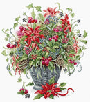 December Bouquet B7002L Counted Cross-Stitch Kit