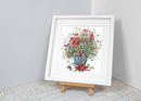 December Bouquet B7002L Counted Cross-Stitch Kit