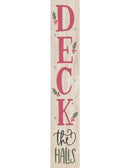 Deck The Halls Christmas Porch Sign